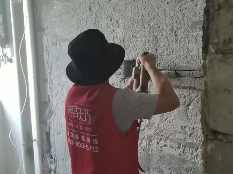 紅磚砌墻是原始的隔斷手法，你知道衛生間隔斷墻用紅磚怎么弄嗎(圖2)